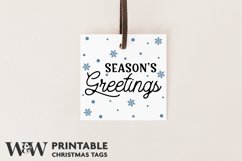 Printable Christmas Gift Tag Bundle | Modern Christmas Tags Product Image 5