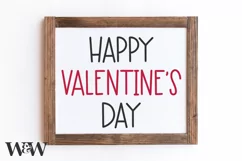 Happy Valentine's Day SVG | Feb 14 SVG Product Image 2