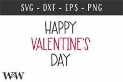 Happy Valentine's Day SVG | Feb 14 SVG Product Image 3