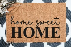 Home Sweet Home SVG | Farmhouse Welcome SVG Product Image 2