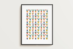 Houseplants Vol. 1 Seamless Digital Paper, 18 PNG Product Image 7