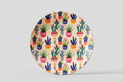 Houseplants Vol. 2 Seamless Digital Paper, 18 PNG Product Image 9