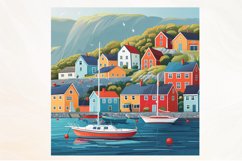 Harbour Village Digital Paper Pack, 19 PNG and JPEG images Product Image 6