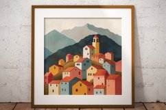Italian Village Digital Paper Pack, 24 PNG and JPEG images Product Image 10