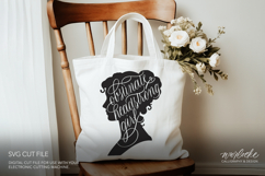 Obstinate Headstrong Girl Silhouette SVG Product Image 2