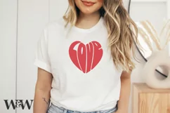 Love Heart Shape SVG | Valentine's Day SVG Product Image 4