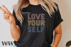 Love Yourself SVG |Self Love Shirt SVG Product Image 3