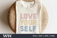 Love Yourself SVG |Self Love Shirt SVG Product Image 4