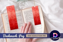 Textured red background Bookmark PNG Product Image 1