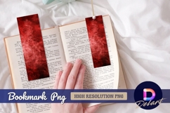Abstract red smoke texture Bookmark PNG Product Image 1