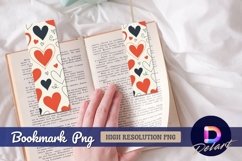 Heart seamless pattern Bookmark PNG Product Image 1