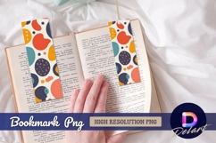 Abstract retro colorful shapes bookmark png design Product Image 1