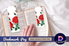 Floral watercolor pattern Bookmark PNG Design Product Image 1