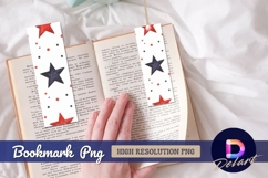 Watercolor stars and dots seamless Bookmark Png Product Image 1