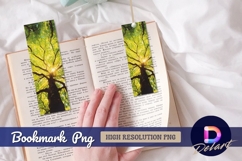Sunlight through a tree canopy Bookmark PNG Product Image 1
