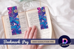 Psychedelic eye pattern bookmark png Product Image 1