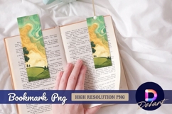 Peaceful nature landscape bookmark png design Product Image 1