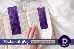 Abstract purple paint dripping texture Bookmark PNG Product Image 1