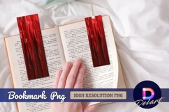 Dripping red paint Bookmark PNG Product Image 1