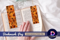 Orange flower close up floral Bookmark PNG Product Image 1