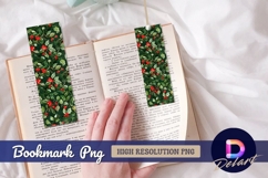 Christmas holly berries Bookmark PNG Product Image 1