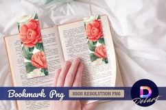 Elegant floral arrangement artwork Bookmark PNG Product Image 1