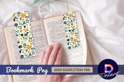 Colorful floral pattern Bookmark PNG Product Image 1