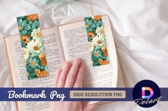 Vintage floral pattern Bookmark PNG Product Image 1