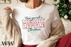 Have Yourself a Merry Little Christmas SVG | Christmas SVG Product Image 2
