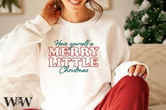 Have Yourself a Merry Little Christmas SVG | Christmas SVG Product Image 5