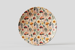 Mushroom GardenVol. 1 Seamless Digital Paper, 18 PNG Product Image 7