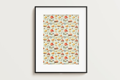 Mushroom GardenVol. 1 Seamless Digital Paper, 18 PNG Product Image 8