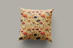 Mushroom Garden Vol. 2 Seamless Digital Paper, 18 PNG Product Image 6