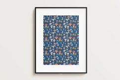 Mushroom Garden Vol. 2 Seamless Digital Paper, 18 PNG Product Image 8