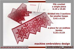 Alatyr FSL crochet lace machine embroidery design set Product Image 1