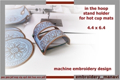 In the hoop embroidery design stand holders quilting Product Image 1