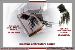 In The Hoop Prayer Book Cover And Jesus Photostitch Design Product Image 1