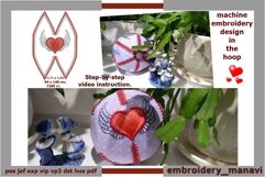 In the hoop ball Machine Embroidery Design. 3-piece. Product Image 1