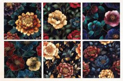 Opulent Florals Seamless Digital Paper Vol. 6 ,27 PNG Product Image 3