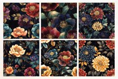 Opulent Florals Seamless Digital Paper Vol. 6 ,27 PNG Product Image 5