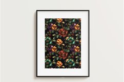 Opulent Florals Seamless Digital Paper,18 PNG-JPEG Product Image 8