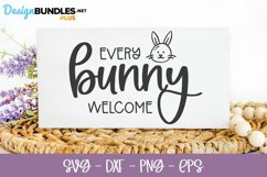 Easter SVG - Every Bunny Welcome Product Image 1