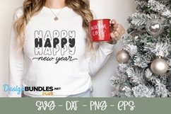 Happy New Year - New Year SVG Product Image 1