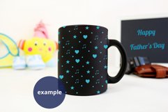 Black Mug Father's Day mockup, Mockup JPG PSD Product Image 2