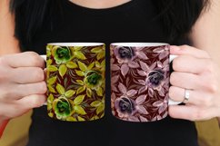 Evening Garden -2 Mug Wrap Sublimation Design 15 oz Product Image 2