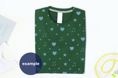 Father's Day Forest Green T-shirt Mockup, Folded T-shirt PSD Product Image 2