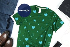 Father's Day Dark Green T-shirt Mockup, Men's & Dad t-shirt Product Image 2