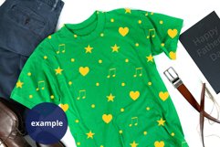 Green T-shirt Mockup Father's Day, Dad T-shirt Mockup PSD Product Image 2