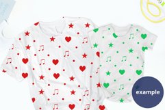 Mens White T-shirt & Baby bodysuit Mockup Father's Day, PSD Product Image 2