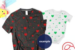 Dark Gray T-shirt & Baby Bodysuit Mockup, Father's Day PSD Product Image 2